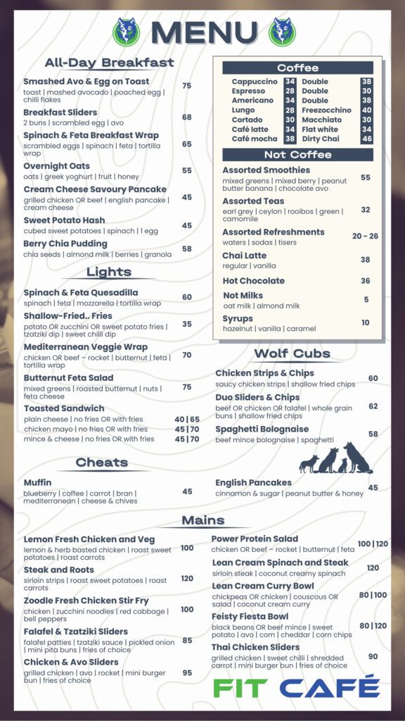 Fit cafe